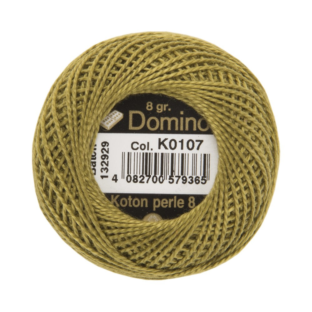 Domino Koton Perle 8gr Kahverengi No:8 Nakış İpliği - K0107